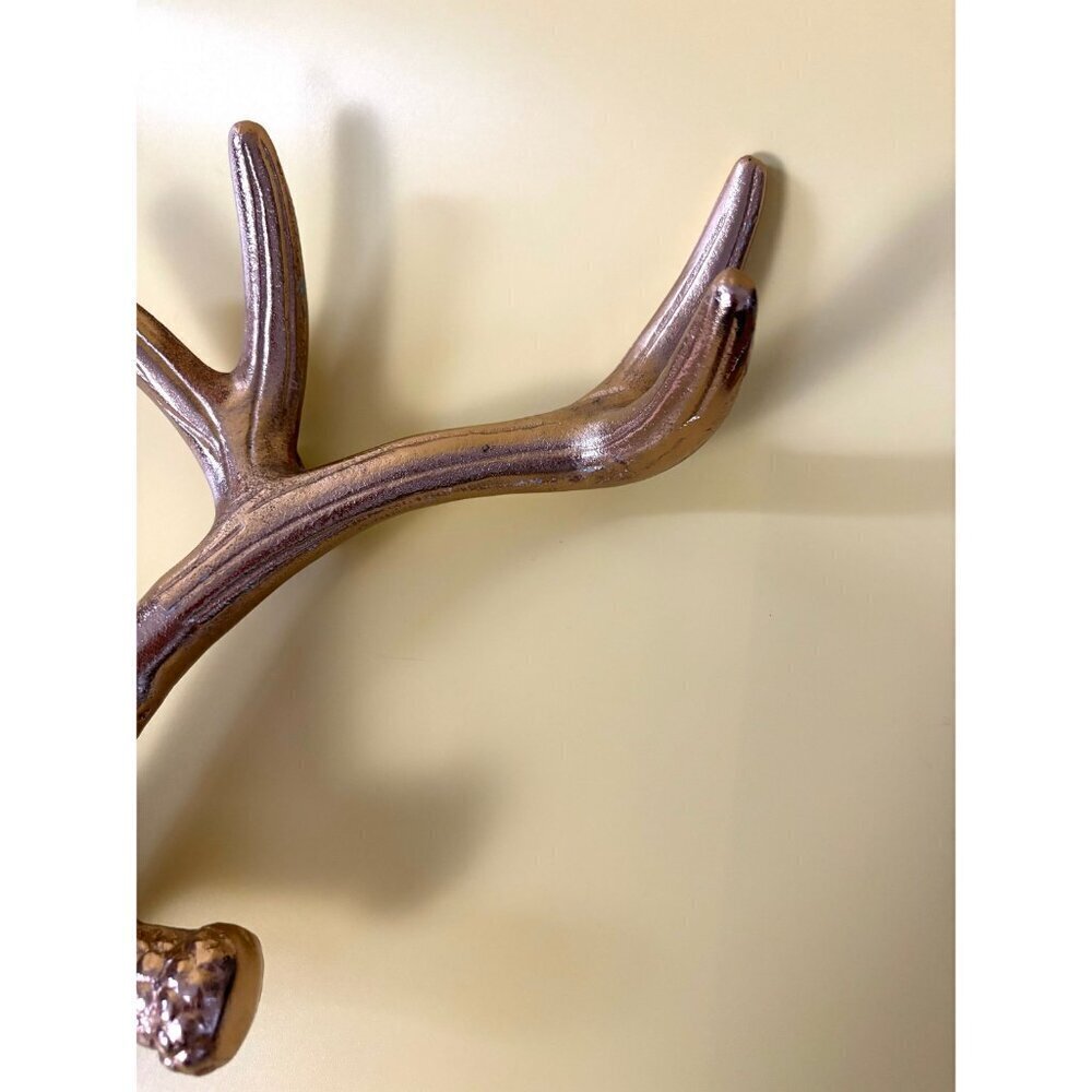 Rose Gold Vintage Antler Wall Hanging - Picture 6 of 9